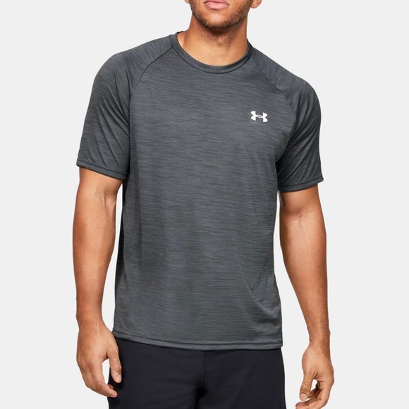 táctica bebida Giro de vuelta Under Armour | Shirts | Sale Under Armour Tech 2 Tee Short Sleeve Dark Grey  Mens Size 327965 002 | Poshmark